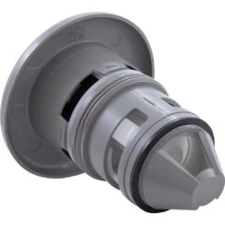 Waterway - Jet Internal, Deluxe Poly Massage, 3-1/2 Inch Diameter Smooth Face, Gray