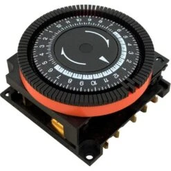 Diehl - 24 Hr Spa Timer, SPDT 240V, 5-Term Orange Panel Mount -Swimline Shop 24 hr Spa Timer SPDT 240V 5 Term Orange Panel Mount 3