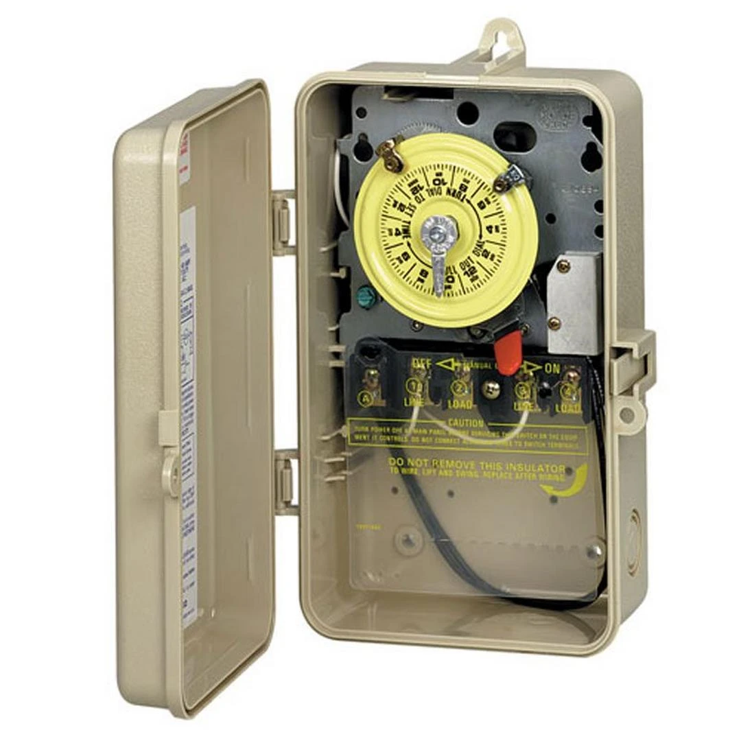 Intermatic - 208/277V Timer With Heater Delay Plastic Outdoor Enclosure 2 Intermatic - 208/277V Timer With Heater Delay Plastic Outdoor Enclosure - Image 2