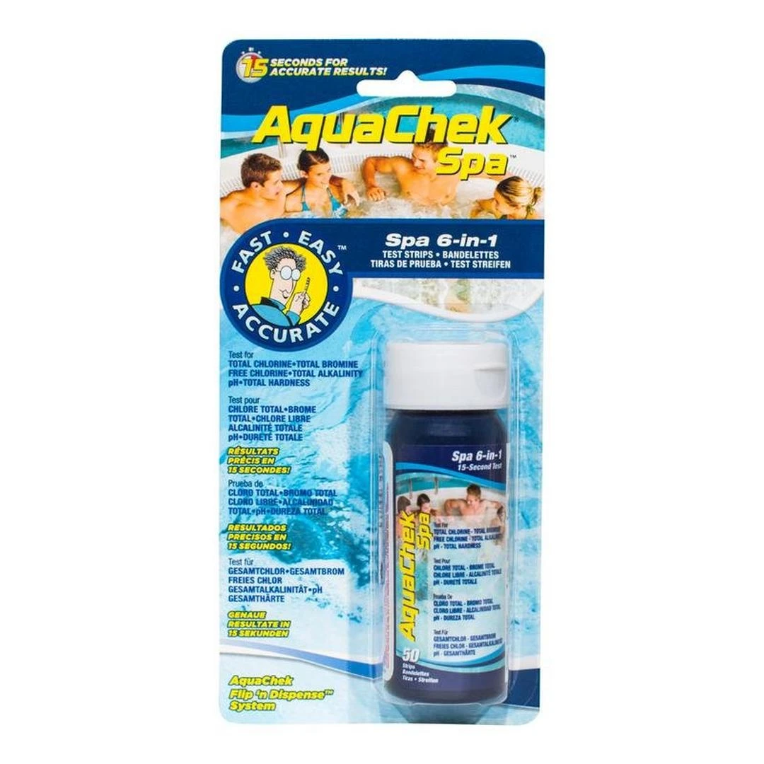 AquaChek - 6 In 1 Spa Water Test Strips 1 AquaChek - 6 In 1 Spa Water Test Strips