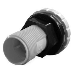 Balboa - HydroAir (ITT) Slimline Air Control, 1/2in Air, 1-1/8 Hole Size, White -Swimline Shop 8 Hole Size White 2