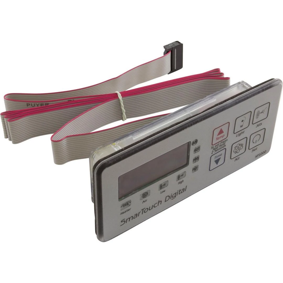 Smartouch - ACC Digital Spaside Control, 6-Button LED With 6 Ft 14 Pin Ribbon Plug 2 Smartouch - ACC Digital Spaside Control, 6-Button LED With 6 Ft 14 Pin Ribbon Plug - Image 2