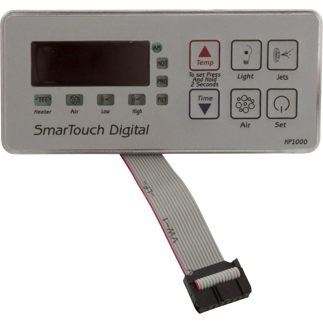 Smartouch - ACC Digital Spaside Control, 6-Button LED With 6 Ft 14 Pin Ribbon Plug 1 Smartouch - ACC Digital Spaside Control, 6-Button LED With 6 Ft 14 Pin Ribbon Plug