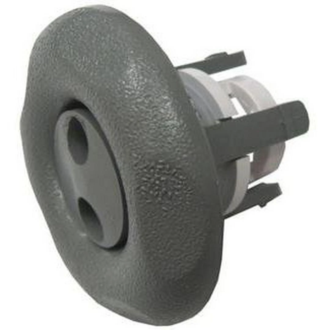 Waterway - Adjustable Mini-Jet Internal Scallop Pulsator Spa Jet, Gray 1 Waterway - Adjustable Mini-Jet Internal Scallop Pulsator Spa Jet, Gray
