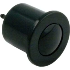 Herga - Air Button, Microbore, Black