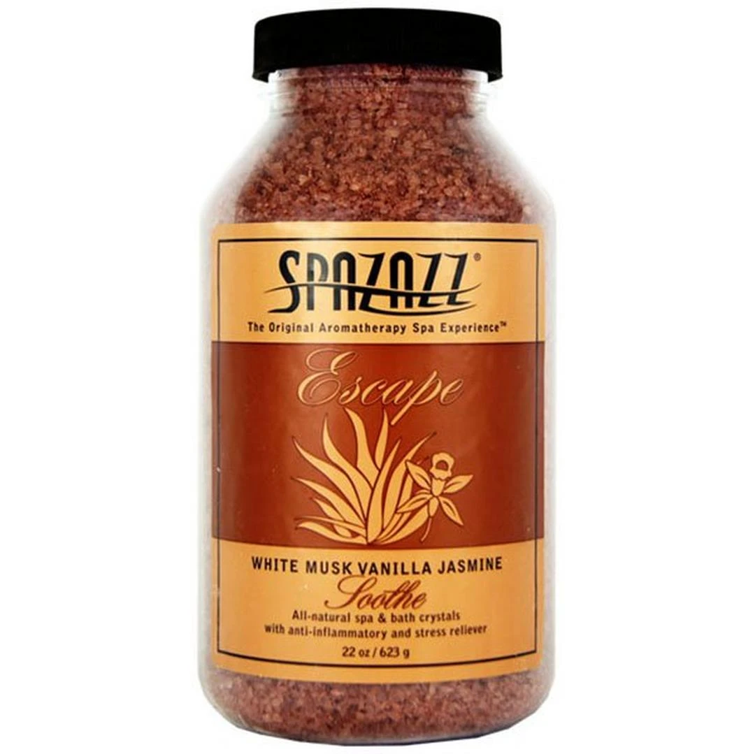 Spazazz LLC - Escape Crystals - White Musk Vanilla Jasmine (Soothe) 1 Spazazz LLC - Escape Crystals - White Musk Vanilla Jasmine (Soothe)