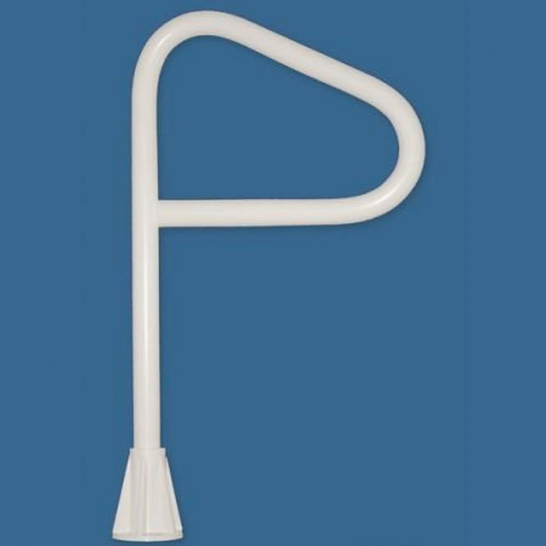 Saftron - Floor Rail Single Post For Spas, Black 1 Saftron - Floor Rail Single Post For Spas, Black