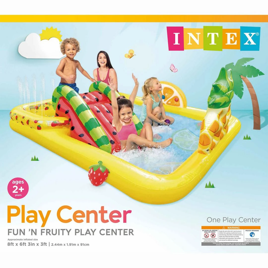 Intex - Fun And Fruity Inflatable Pool Play Center 10 Intex - Fun And Fruity Inflatable Pool Play Center - Image 10