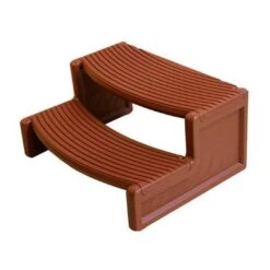 Confer Plastics - Handi-Step Spa Step, Redwood -Swimline Shop Handi Step Spa Step Redwood 3