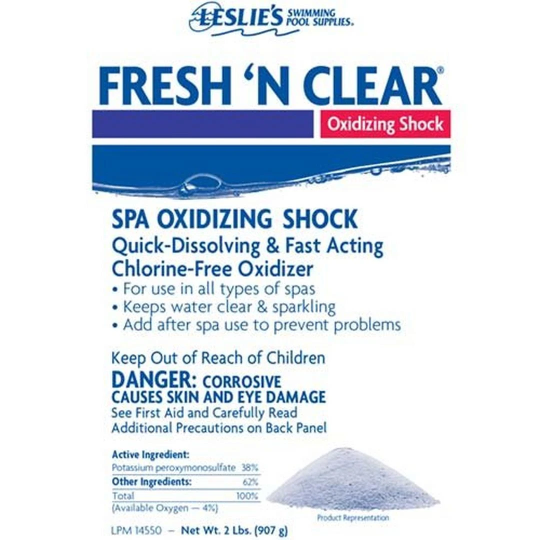 Leslie's - Leslie's Fresh N Clear Shock, 2 Lbs 2 Leslie's - Leslie's Fresh N Clear Shock, 2 Lbs - Image 2