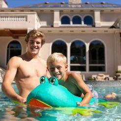 Big Joe - Pool Petz Large Frog Pool Float -Swimline Shop Pool Petz Large Frog Pool Float 3