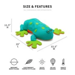 Big Joe - Pool Petz Large Frog Pool Float -Swimline Shop Pool Petz Large Frog Pool Float 4