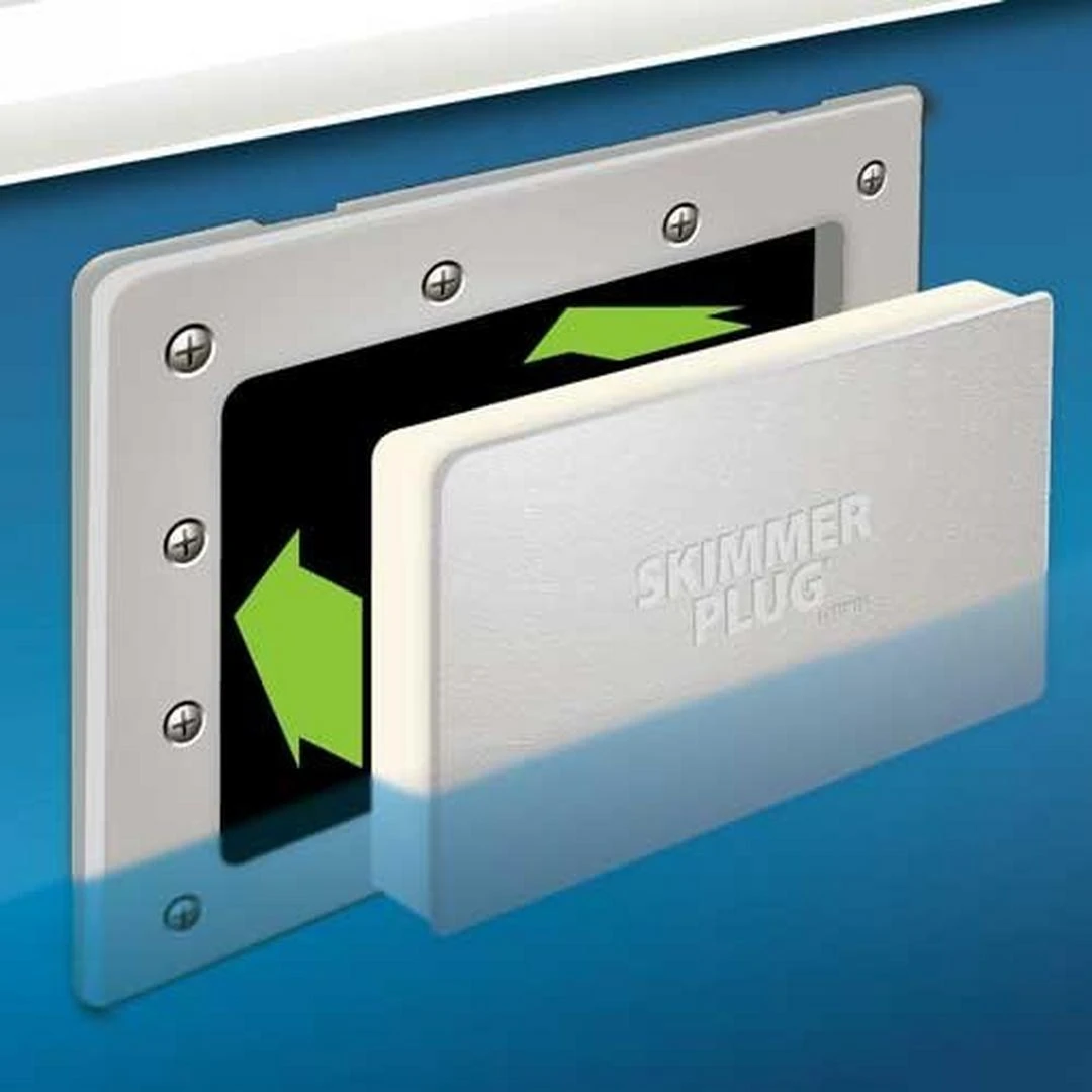 Simpooltec - Skimmer Plug Winter Closure For Wide Mouth Above Ground Pool Skimmers 1 Simpooltec - Skimmer Plug Winter Closure For Wide Mouth Above Ground Pool Skimmers