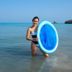 Swimways - Spring Float Papasan, Aqua 9 Swimways - Spring Float Papasan, Aqua -Swimline Shop Spring Float Papasan Aqua 3