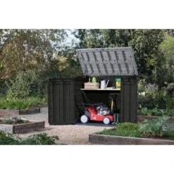Keter - Store-It-Out Prime XL Storage Shed, Black -Swimline Shop Store It Out Prime XL Storage Shed Black 2