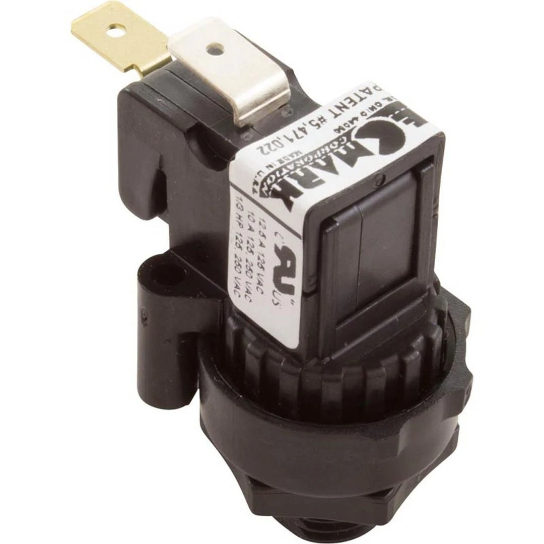 Tecmark Air Switch, Tecmark, TBS304, SPNO, 10A, Threaded, Momentary 1 Tecmark Air Switch, Tecmark, TBS304, SPNO, 10A, Threaded, Momentary