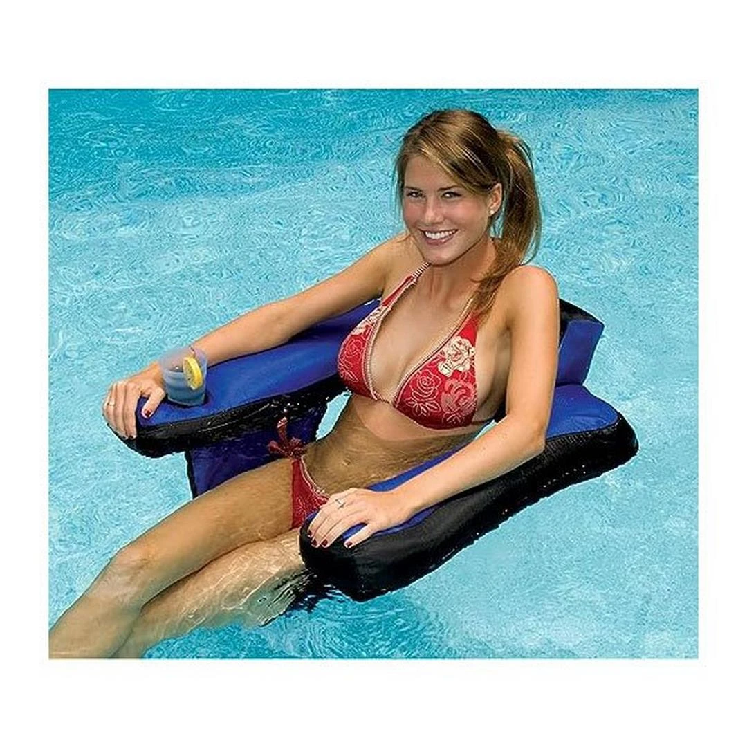 Swimline - U-Seat Fabric Covered Pool Float 2 Swimline - U-Seat Fabric Covered Pool Float - Image 2