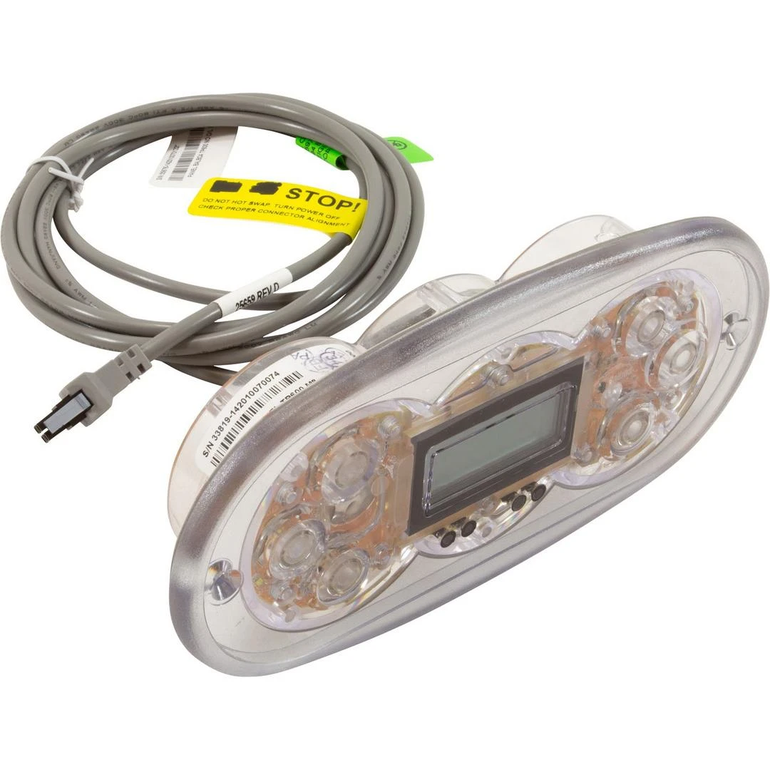 Balboa Topside, Balboa Water Group, TP600, 6 Button, W/o Overlay 3 Balboa Topside, Balboa Water Group, TP600, 6 Button, W/o Overlay - Image 3